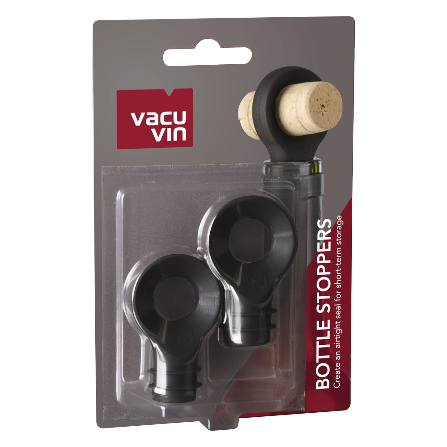 VACU VIN BOTTLE STOPPER 2 PIECE SET