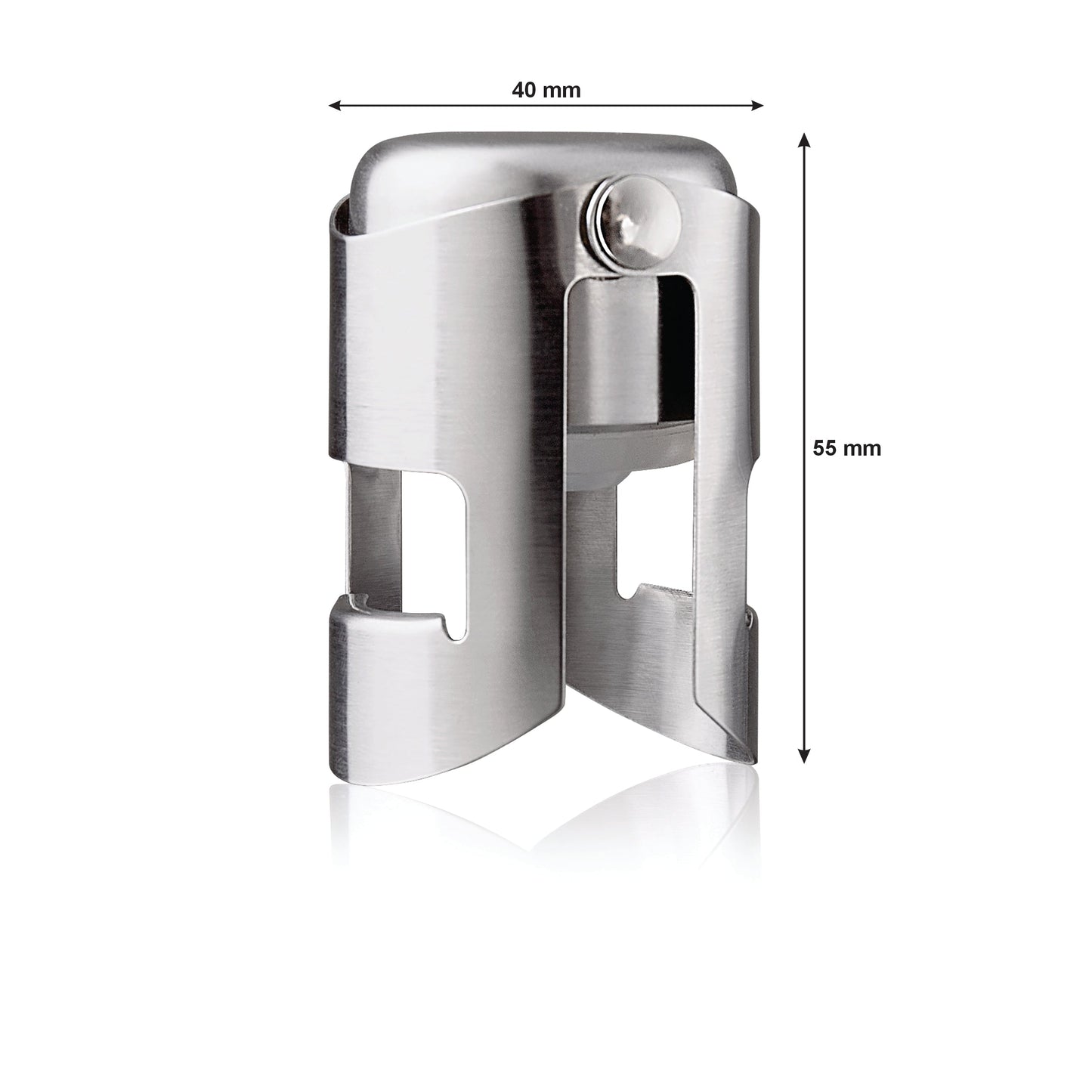 VACU VIN CHAMPAGNE STOPPER STAINLESS STEEL