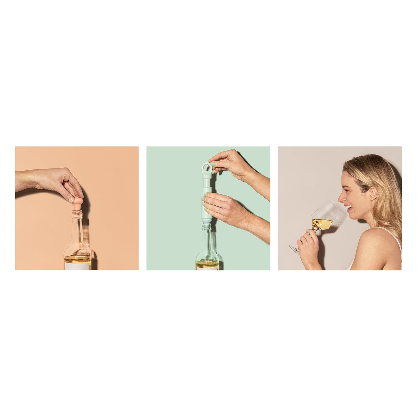 VACU VIN WINE SAVER LOOP (GRAPHITE)New