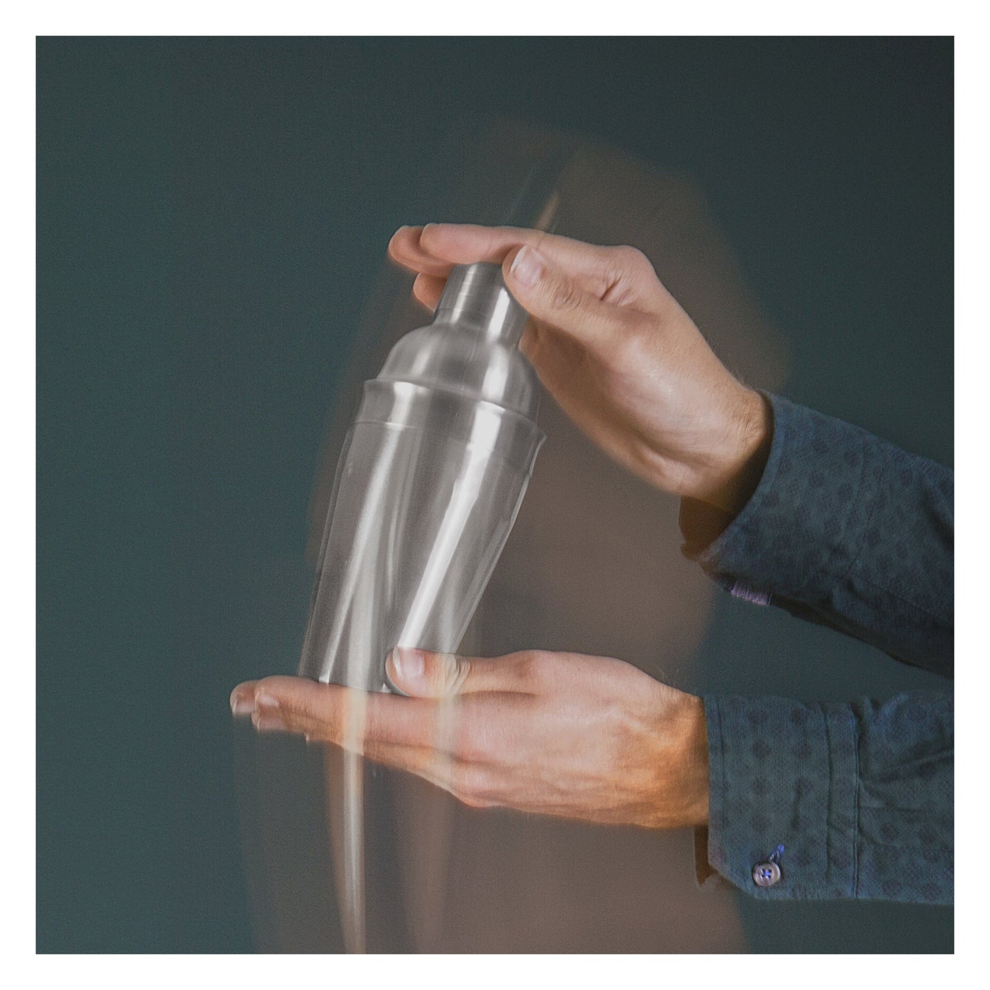 VACU VIN COCKTAIL SHAKER STAINLESS STEEL, 550MLNew