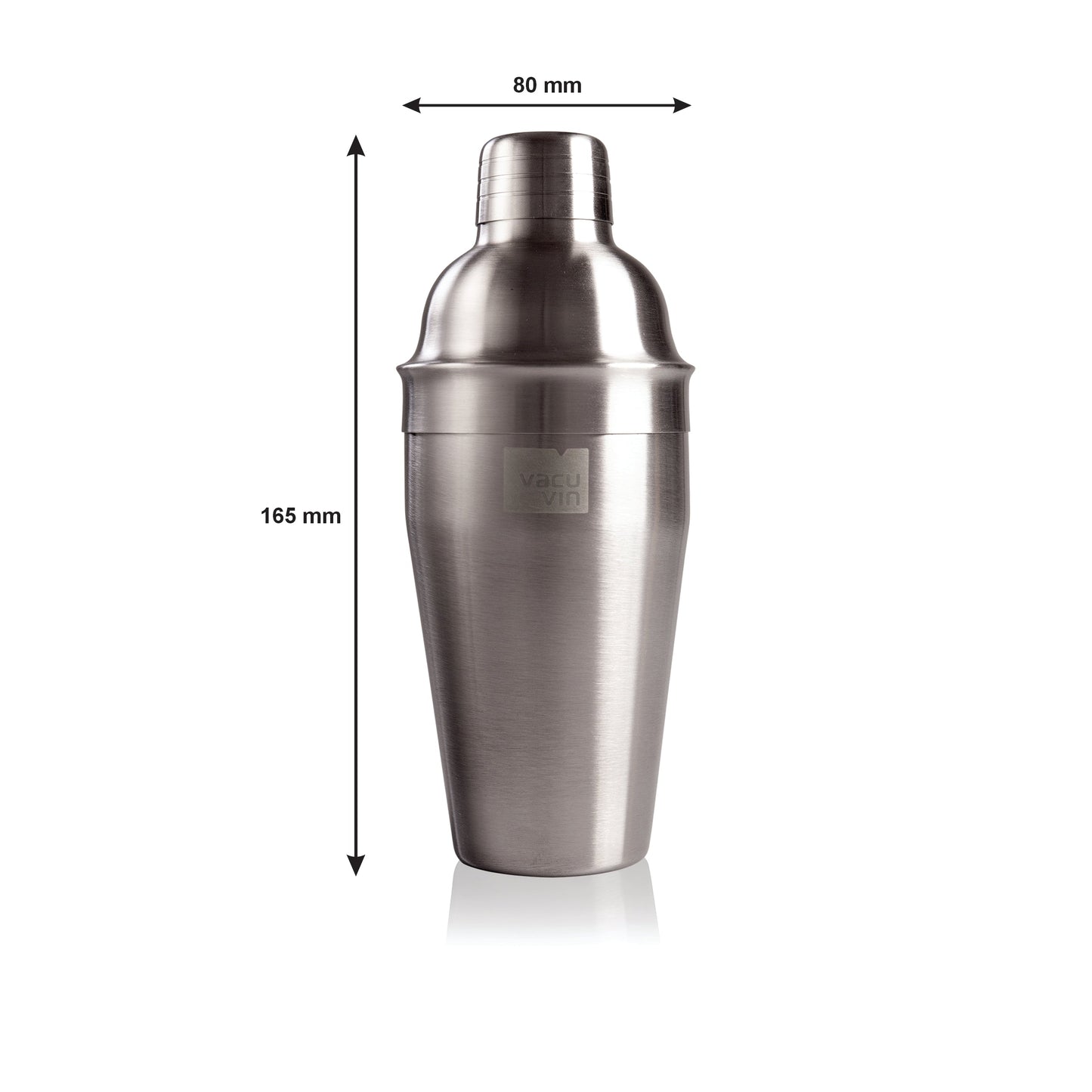 VACU VIN COCKTAIL SHAKER STAINLESS STEEL, 550MLNew