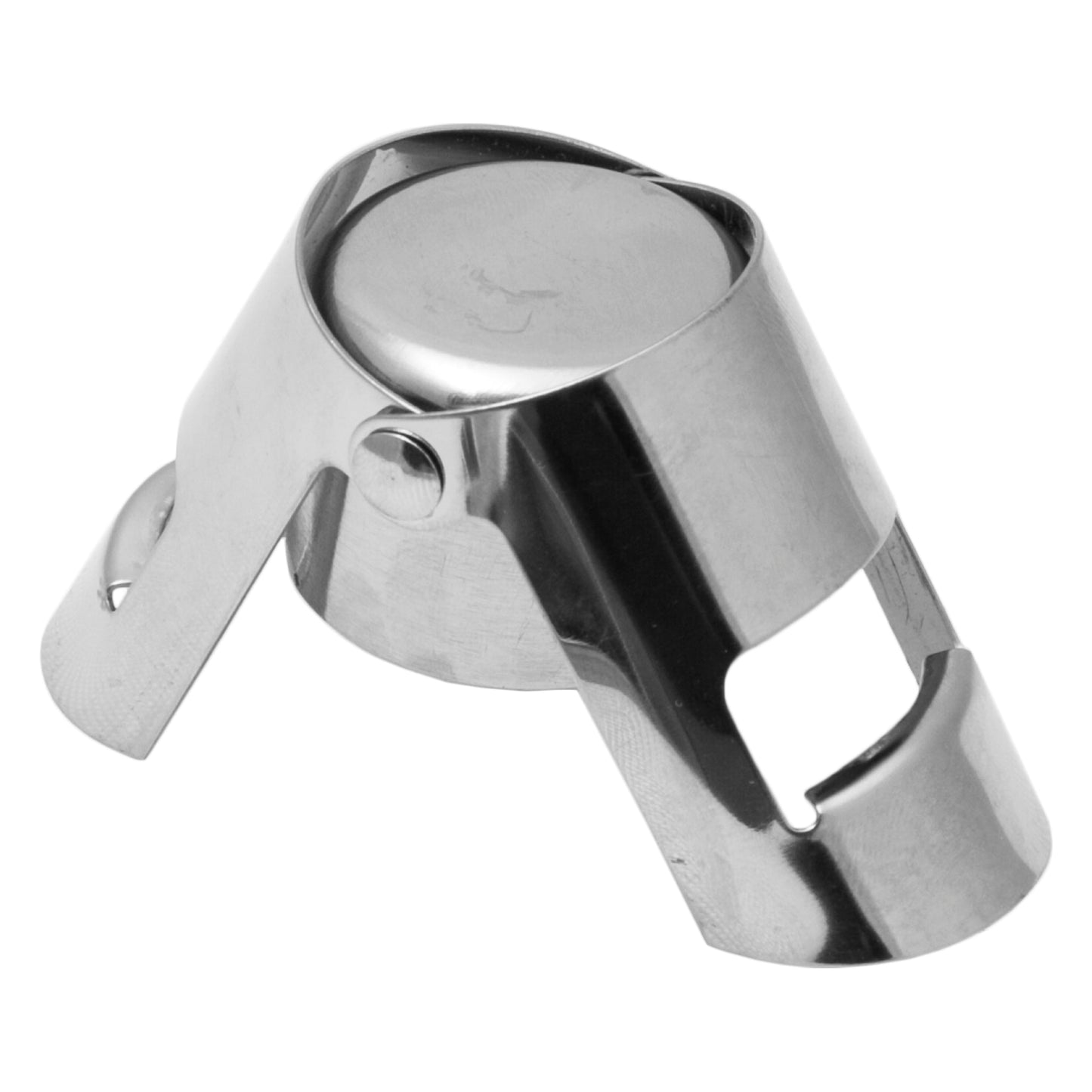 BAR BUTLER CHAMPAGNE STOPPER WITH DOUBLE CLIP ST.STEEL