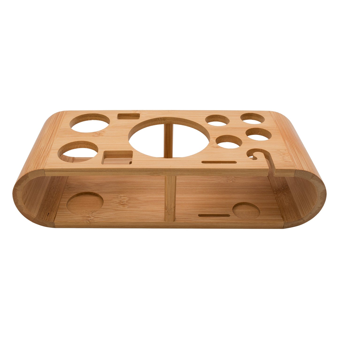BAR BUTLER COCKTAIL BAR SET, 12 PIECES ST STEEL MATTE BLACK ON A BAMBOO CADDY