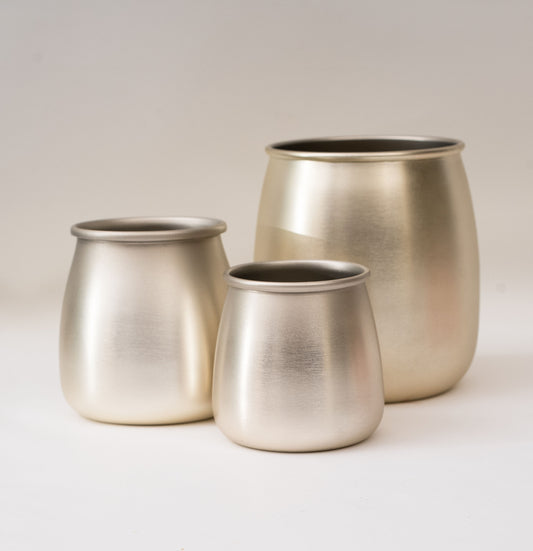 Cup Orbit Antique Pewter Medium – view 2