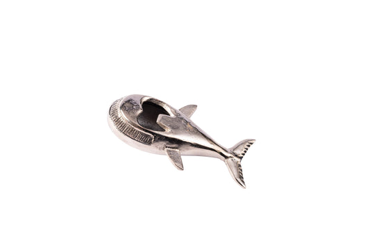 Bottle Opener Whale Antique Silver – view 2