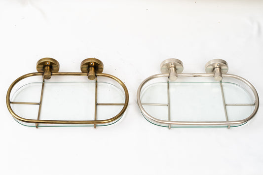 Glass Shelf Saxon Pewter – view 2