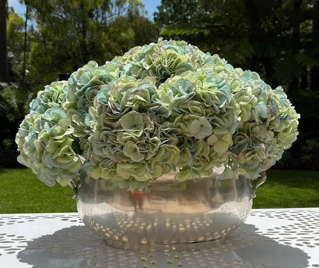 REAL TOUCH HYDRANGEA GREEN