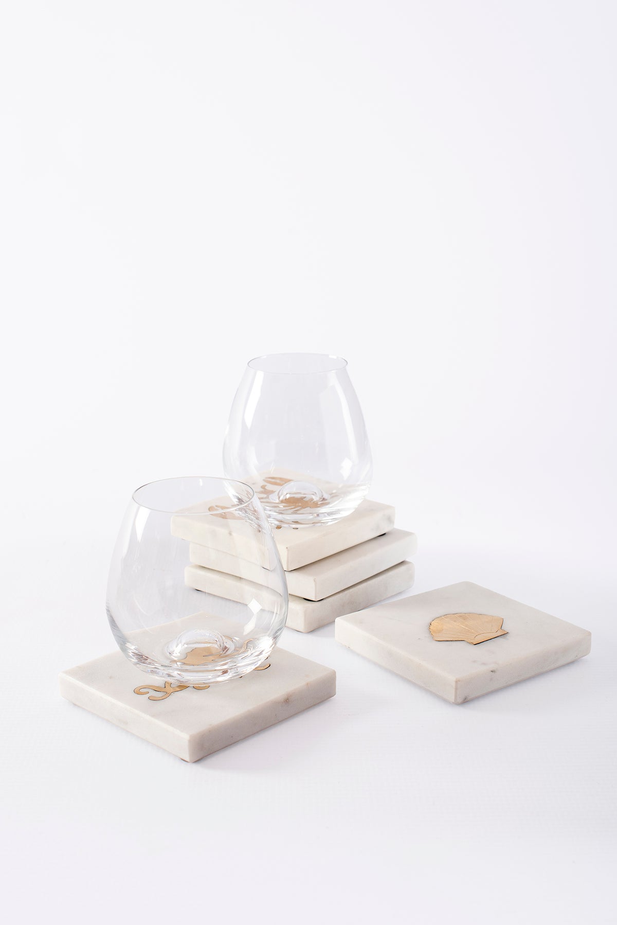 Coaster Marble Shell – view 3