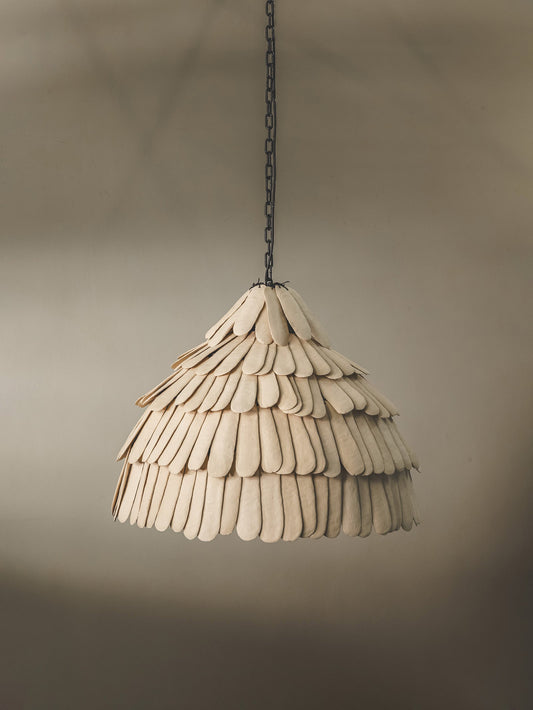 Ophelia Pendant in Bone - view 2