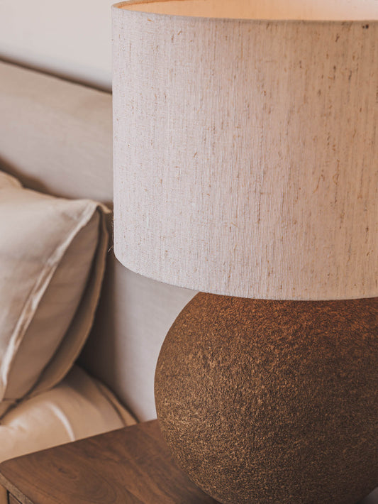 Reimagined Table Lamp in Bark - view 2