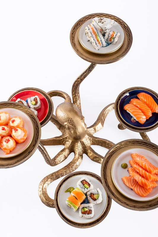 Octopus Ivy Asia Antique Brass – view 2