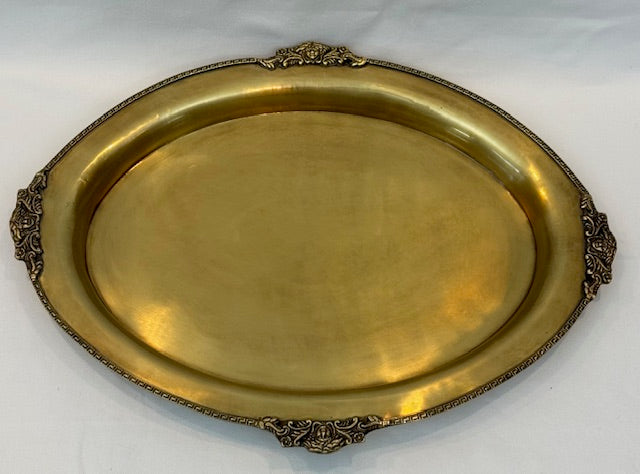 TRAY MILAN ANTIQUE BRASS (729494)