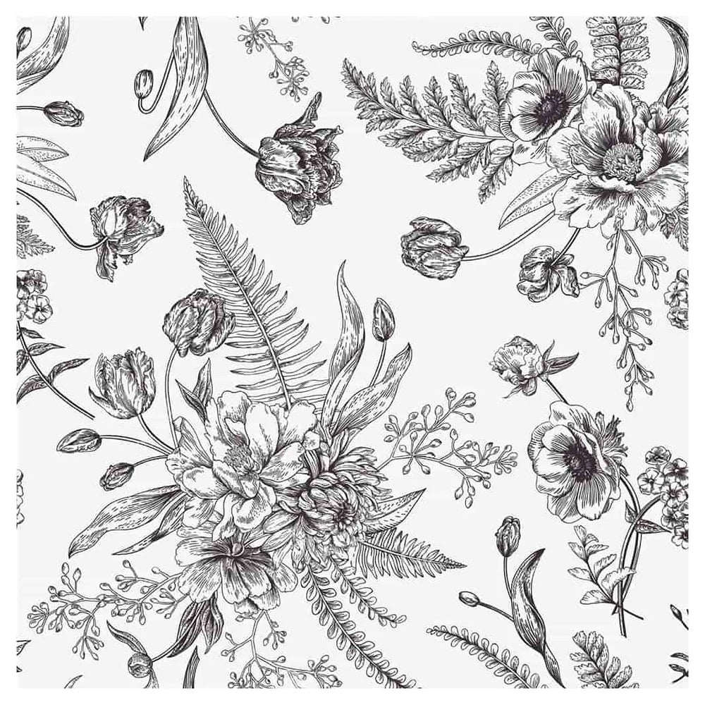VINTAGE BOTANICALS SQUARE SCATTER CUSHION