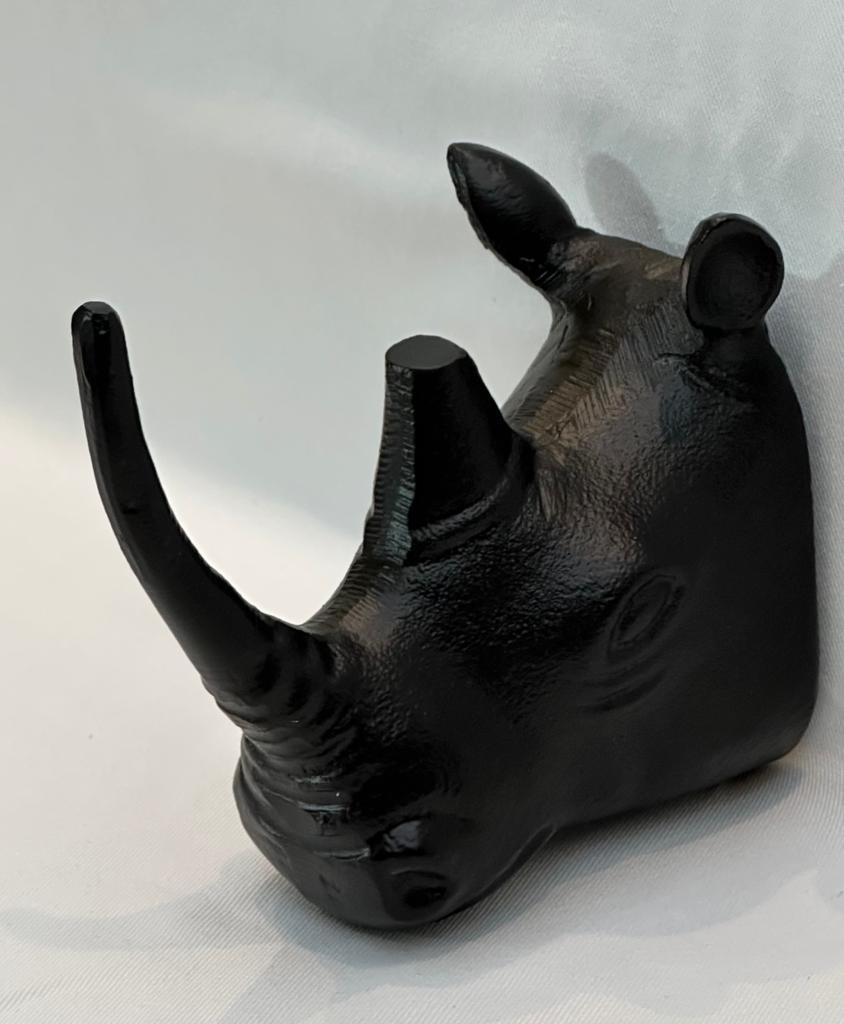 HOOK RHINO MATT BLACK  (73-322-16-P)