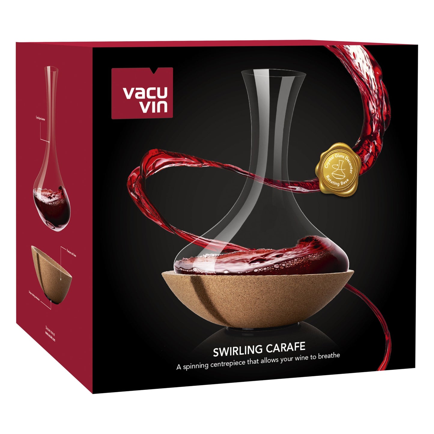 VACU VIN SWIRLING WINE CARAFENew