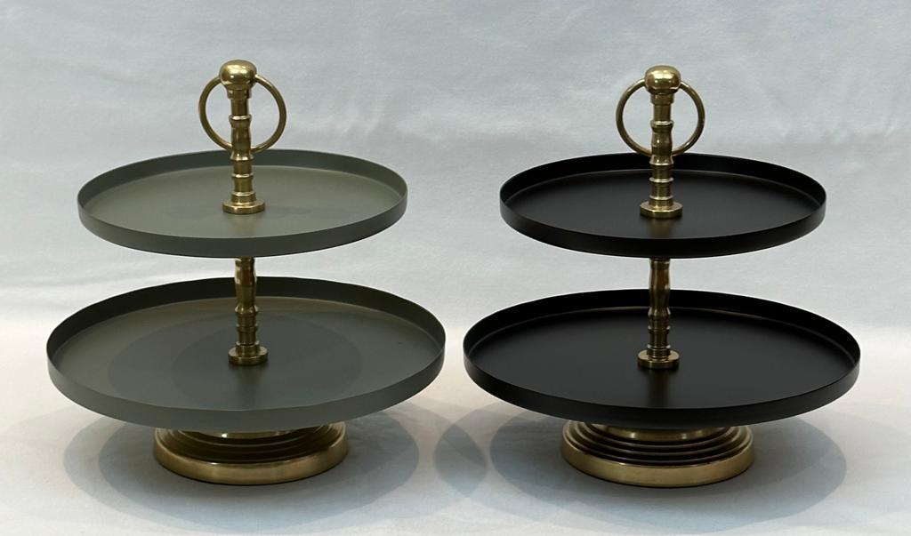 PATISSERIE 2 TIER CAMO (72-452-25-G)
