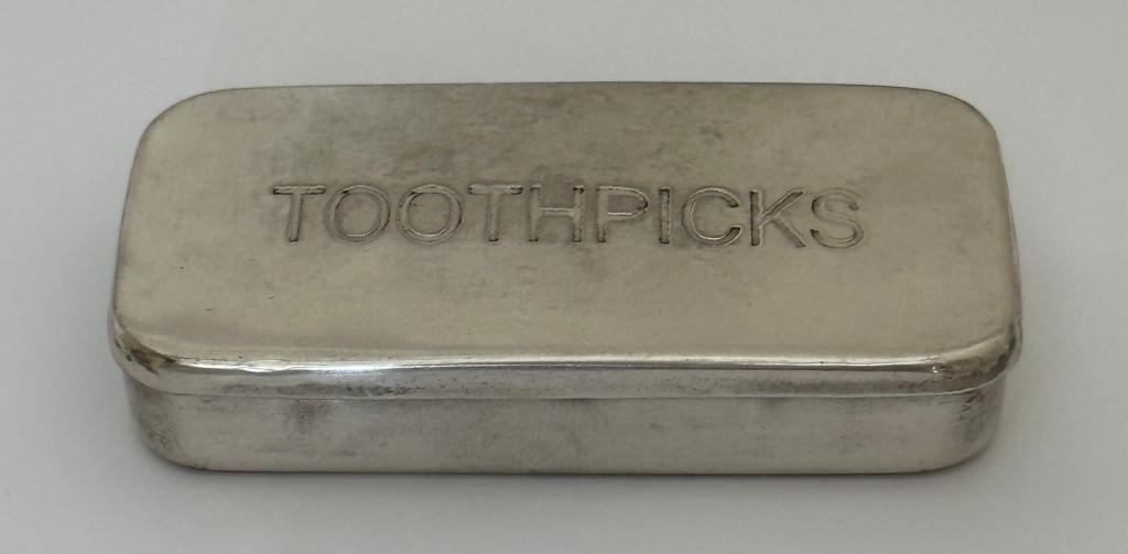 Toothpick Holder Rectangular – view 2