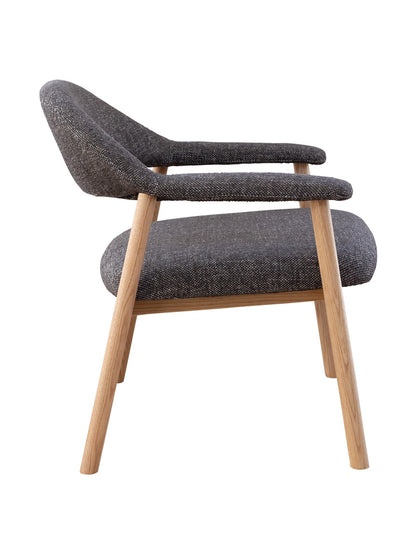 Adele Occasional Oak Chair - view 5