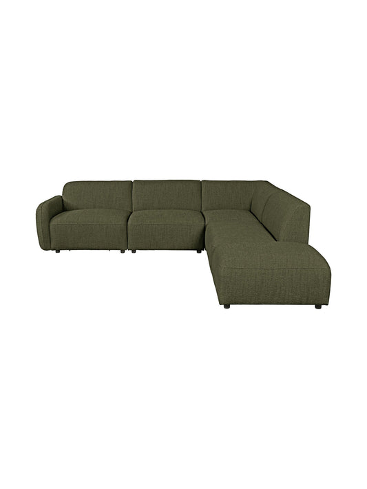 Dark green modular sofa 