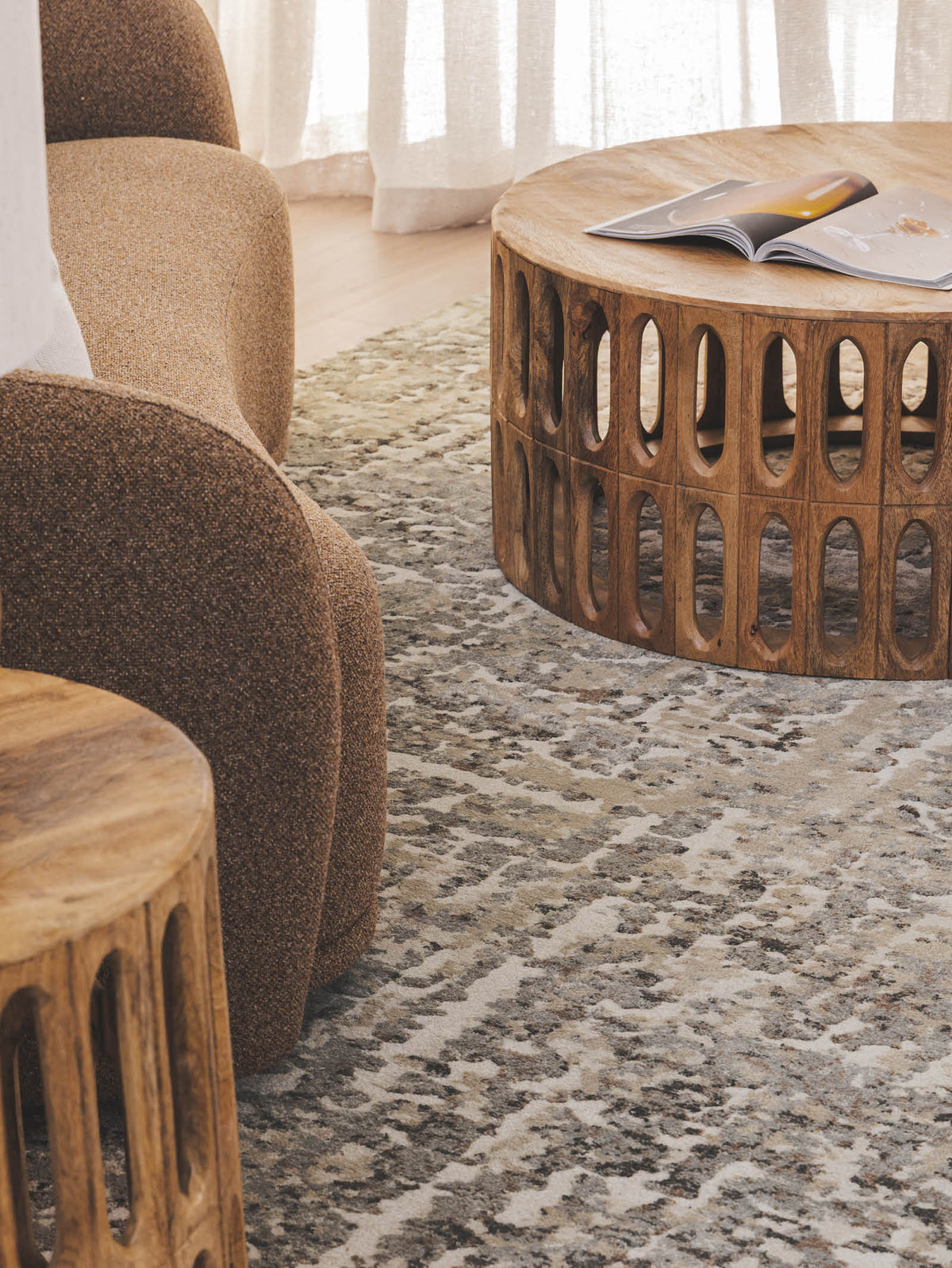 Twinkly Rug in Glow - view 2
