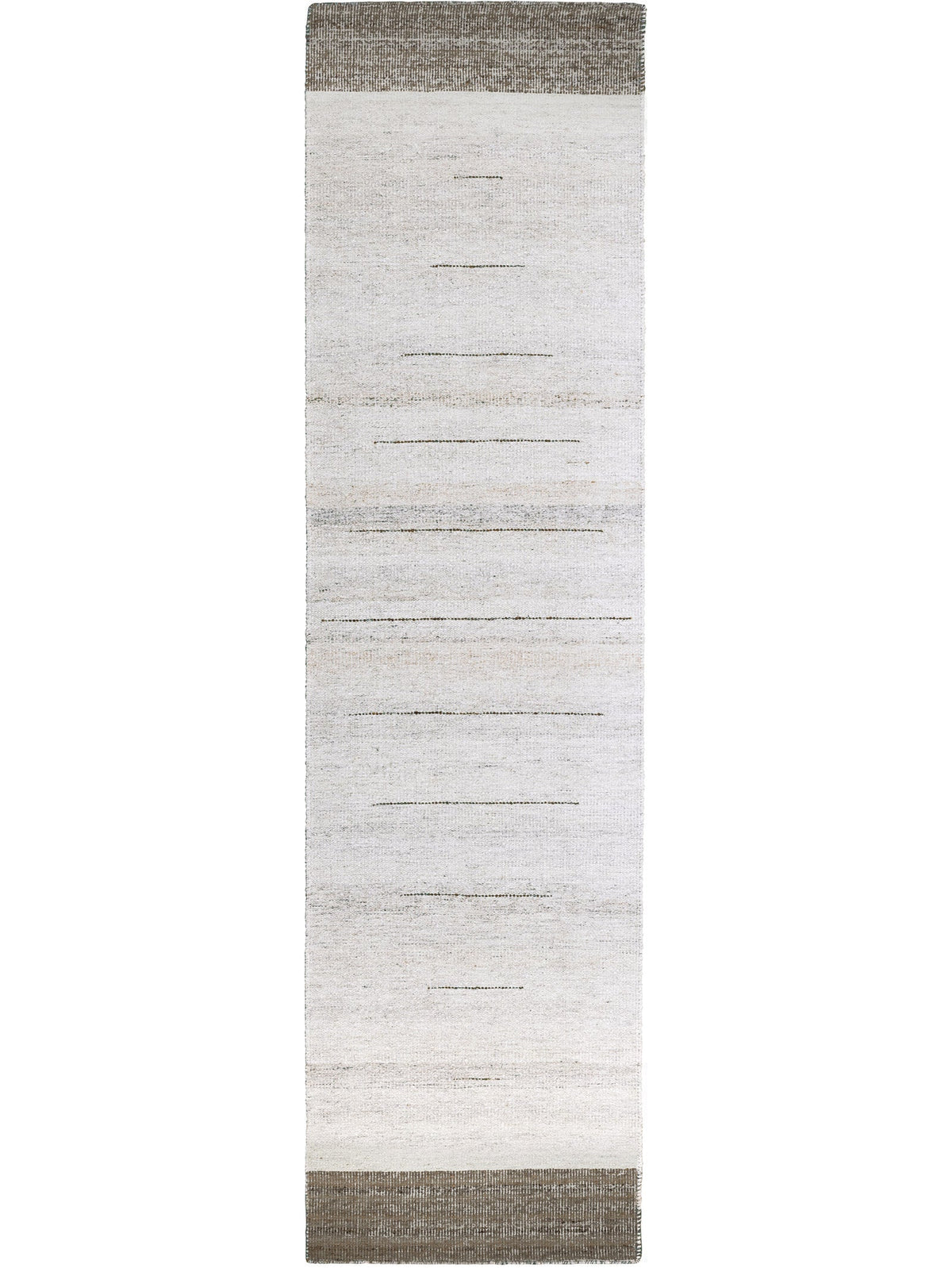 Rectangular runner rug with a gradient pattern 