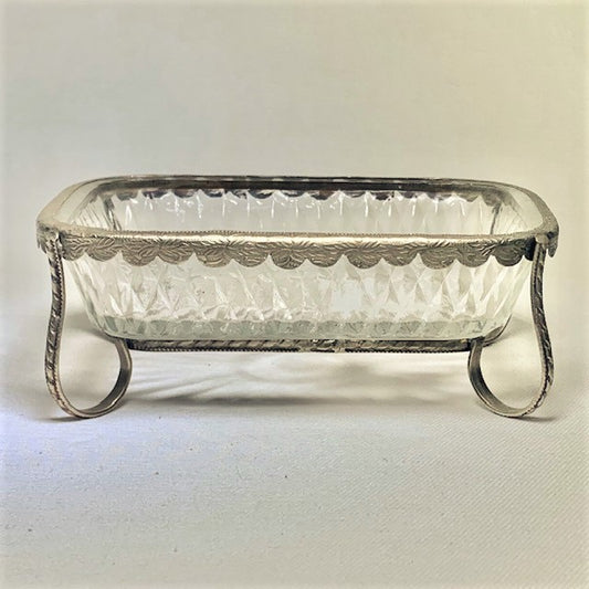 BOWL GLASS VINTAGE (HB14113)