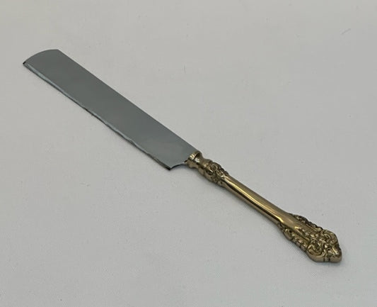 BREAD KNIFE ANTIQUE BRASS (ABSR1755B)