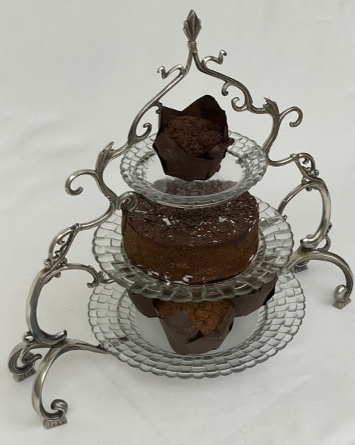 CAKE STAND 3 TIER ROYAL WEDDING (ST-161)
