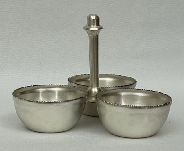 CONDIMENT BOWL MINI TRIPLE (SRT-733)