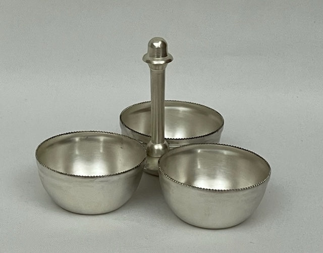 CONDIMENT BOWL MINI TRIPLE (SRT-733)