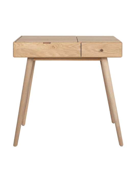 Coba Oak Vanity Console in Natura