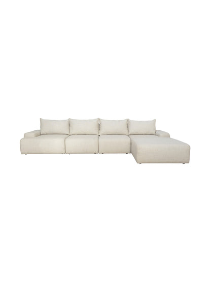 White modular sofa 