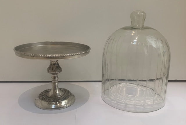 DOME SET GLASS HIGH TEA (ST-163)