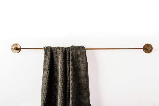 Towel Rail Elegance Antique Brass – view 2