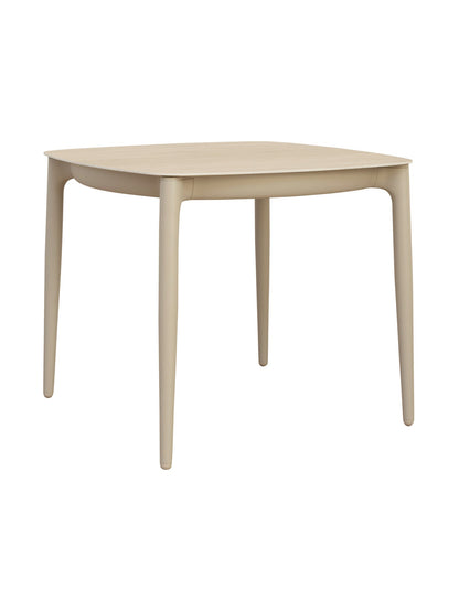 Beige square table 