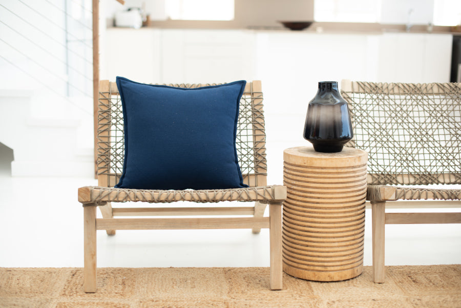 Plain Navy Scatter Cushion