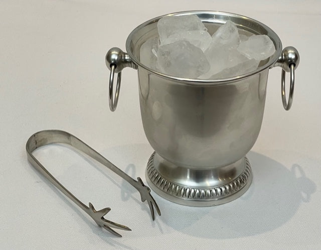 ICE BUCKET MINI WITH TONGS (975158)