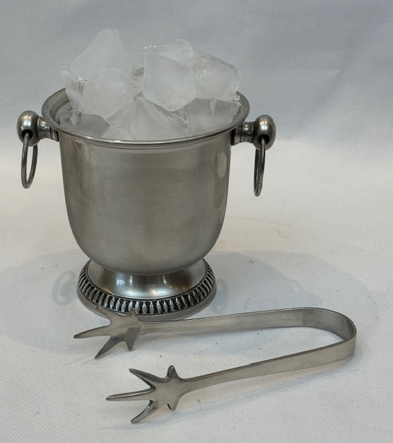 ICE BUCKET MINI WITH TONGS (975158)