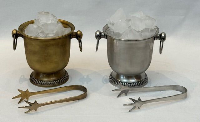 ICE BUCKET MINI WITH TONGS (975158)
