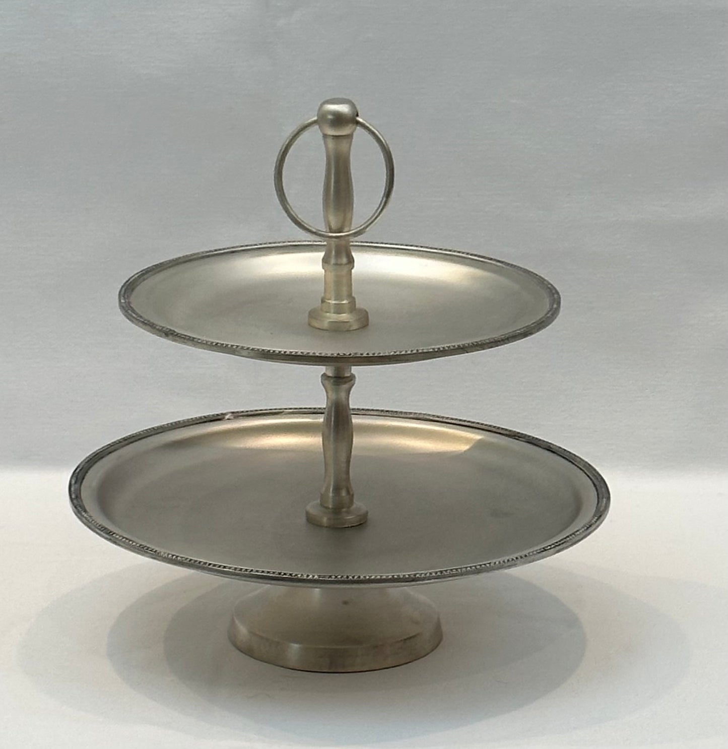 PATISSERIE 2 TIER ROUND BEADED (SRT495BEADED)