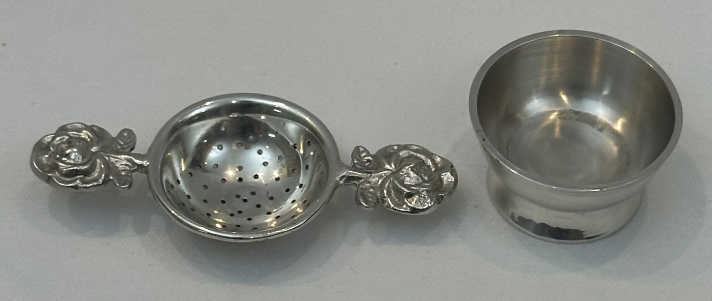 TEA STRAINER ROSE (N140)