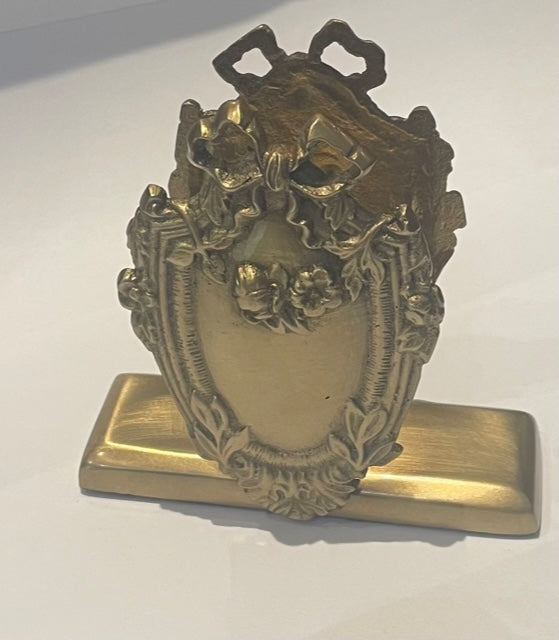 NAPKIN HOLDER MARSEILLE ANTIQUE BRASS (N159)