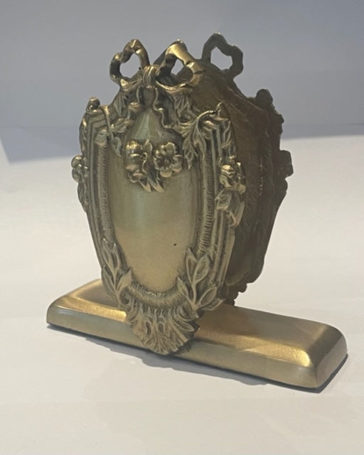 NAPKIN HOLDER MARSEILLE ANTIQUE BRASS (N159)