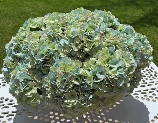 REAL TOUCH HYDRANGEA GREEN