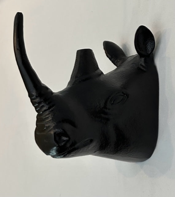 HOOK RHINO MATT BLACK  (73-322-16-P)