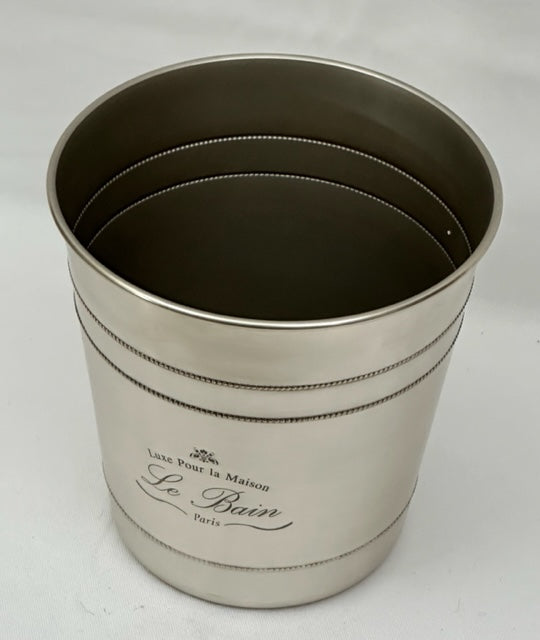 WASTE BIN BEADED ROYAL (7968/SS)