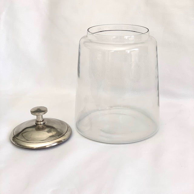 JAR GLASS BISCUITS (13089)