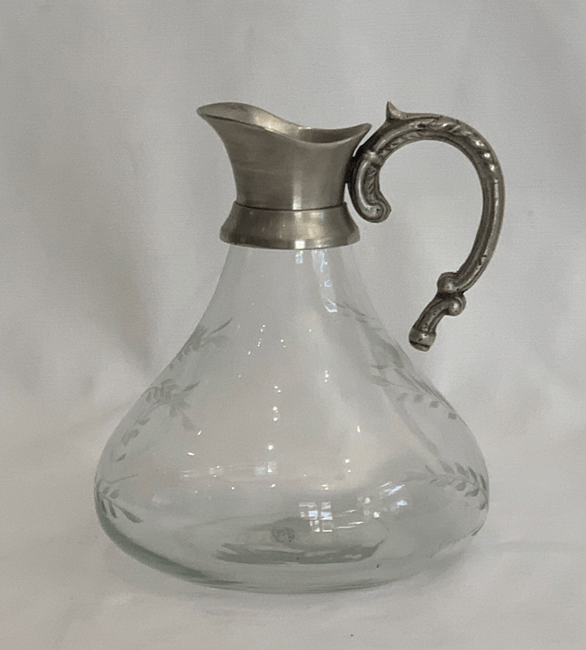 JUG GLASS LEAF (SRT918)