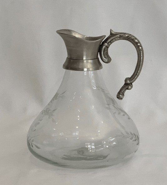 JUG GLASS LEAF (SRT918)