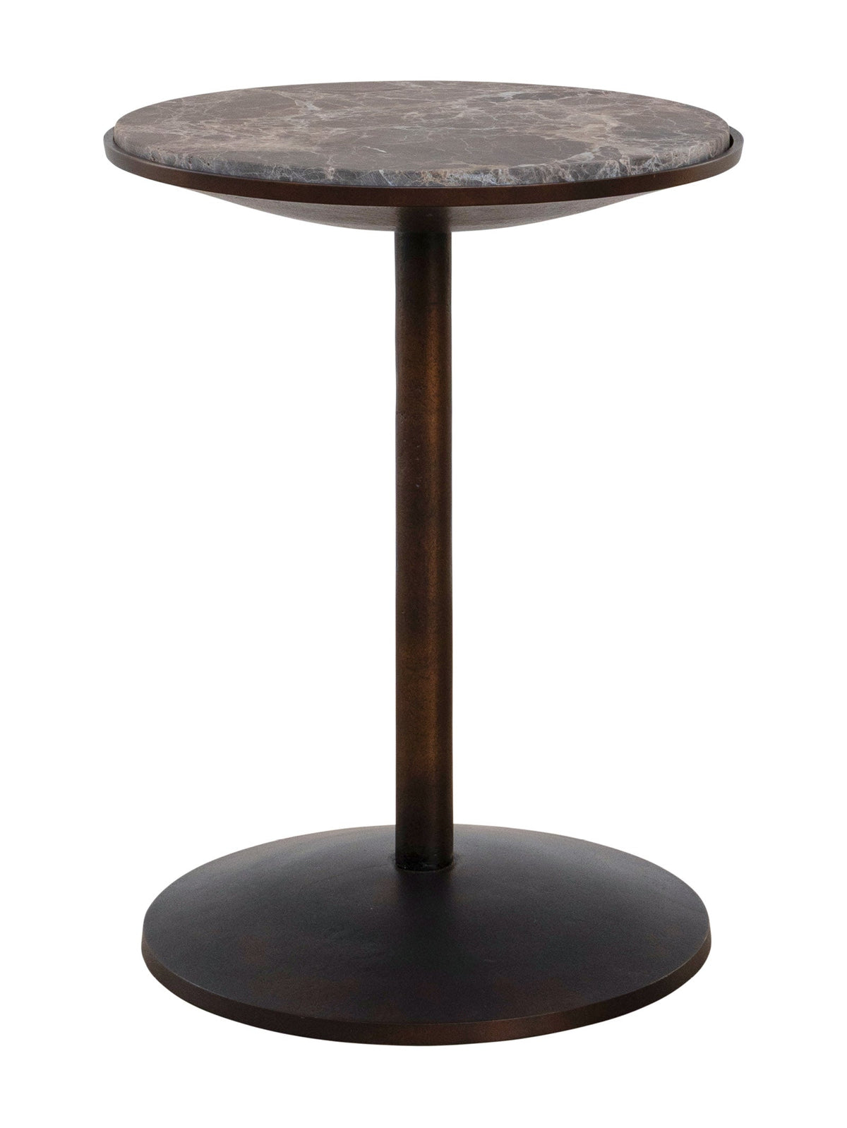 Kambala Side Table in Bark - Hertex HAUS
